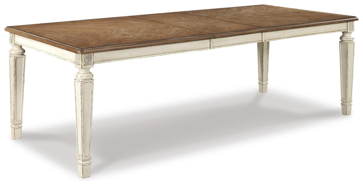 Realyn Dining Table and 4 Chairs