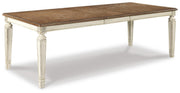 Realyn Dining Table and 6 Chairs