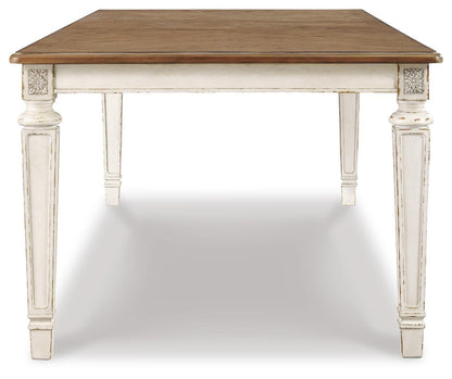 Realyn Dining Table and 6 Chairs