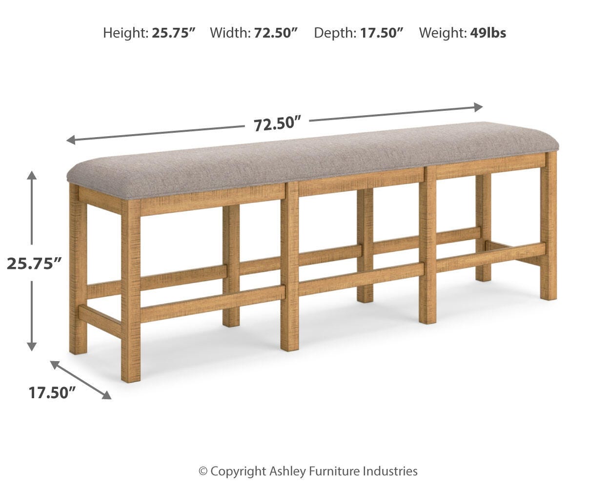 Havonplane XL Counter UPH DRM Bench