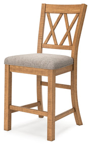 Havonplane Counter Height Dining Table and 4 Barstools