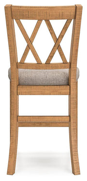 Havonplane Upholstered Barstool (2/CN)