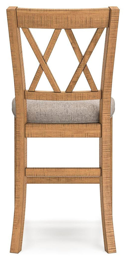 Havonplane Upholstered Barstool (2/CN)