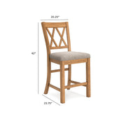 Havonplane Upholstered Barstool (2/CN)