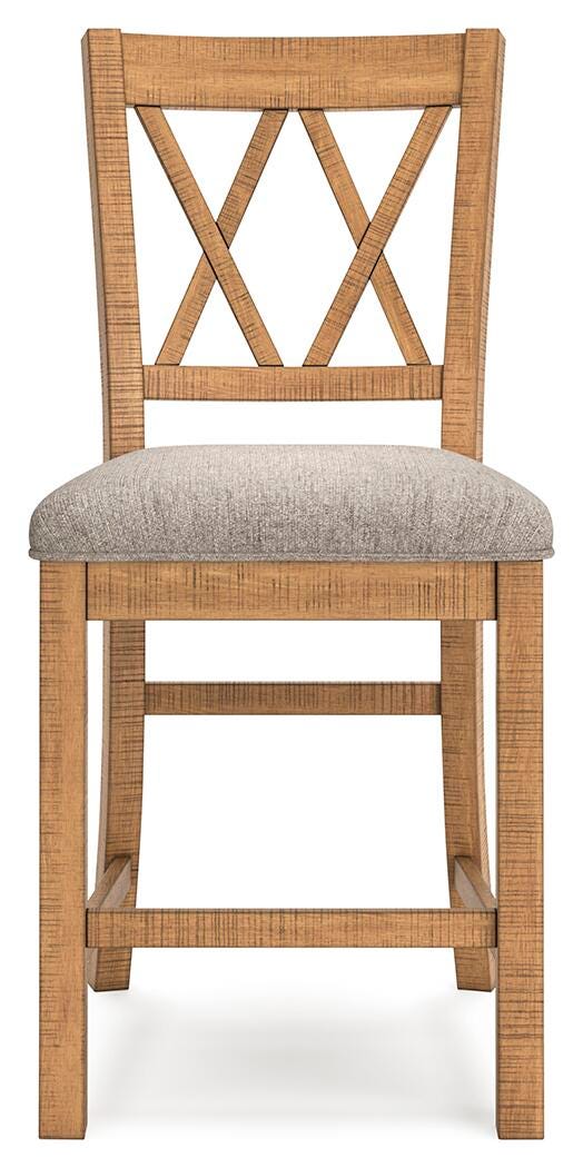 Havonplane Upholstered Barstool (2/CN)