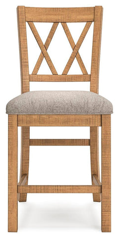 Havonplane Upholstered Barstool (2/CN)