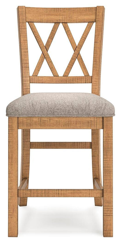 Havonplane Upholstered Barstool (2/CN)