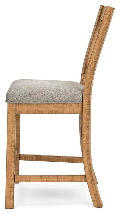 Havonplane Upholstered Barstool (2/CN)