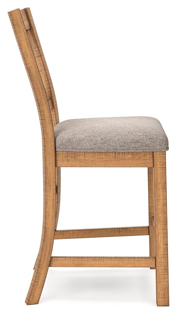 Havonplane Counter Height Dining Table and 6 Barstools