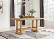 Havonplane Counter Height Dining Table and 6 Barstools