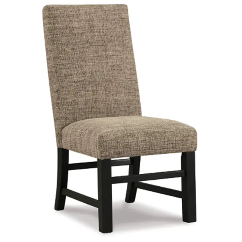 Fabric Tan Upholstery Dining Chair