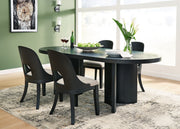 Rowanbeck Dining Table and 4 Chairs