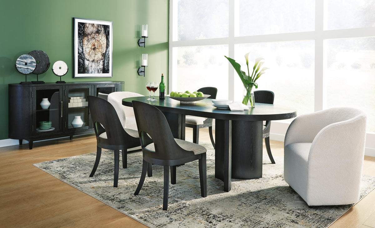 juego de comedor Rowanbeck 7PC