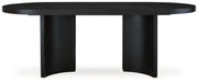 Rowanbeck Oval Dining Room Table