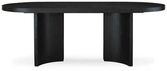 Rowanbeck Oval Dining Room Table