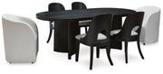 juego de comedor Rowanbeck 7PC