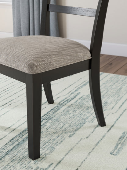 Greddinton Dining Table and 6 Chairs