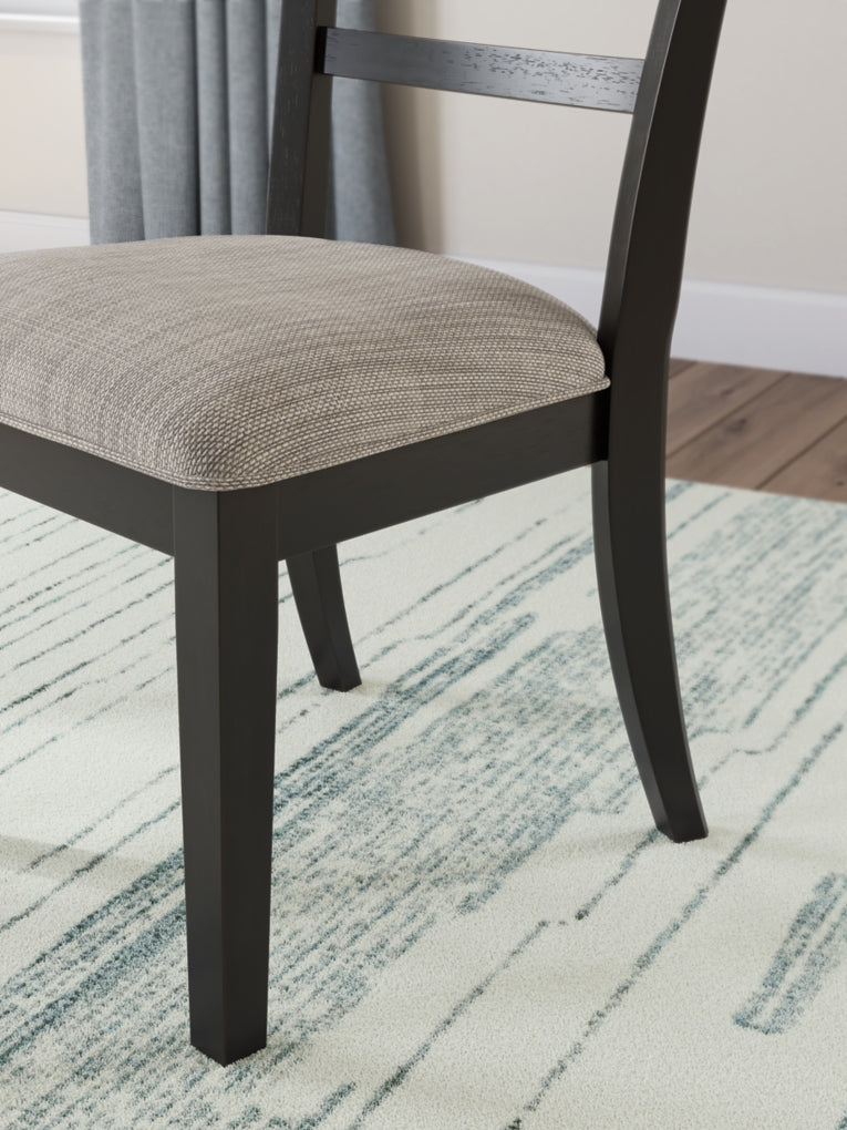 Greddinton Dining Table and 4 Chairs