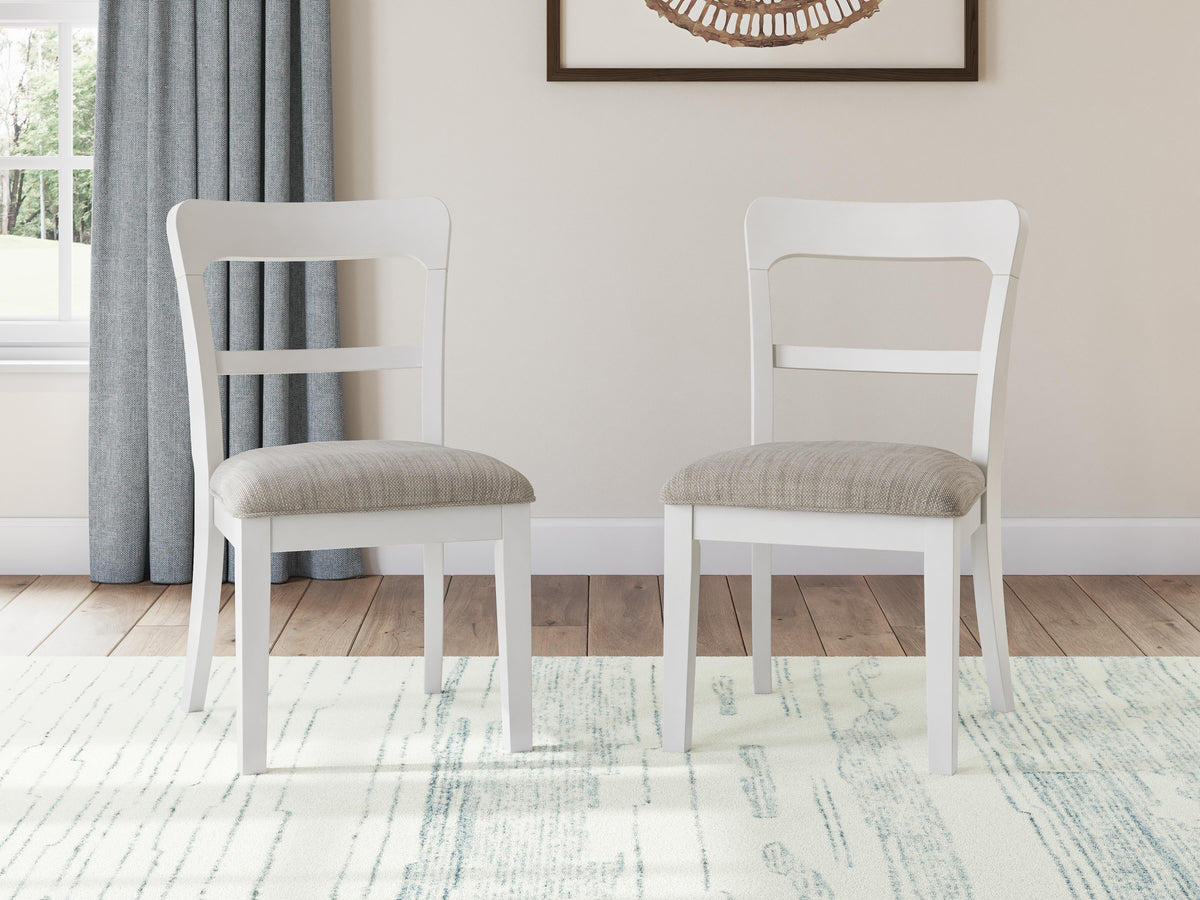 Greddinton Dining Table and 4 Chairs