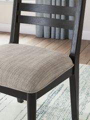 Greddinton Dining Table and 4 Chairs