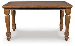 Greddinton Counter Height Dining Table and 6 Barstools