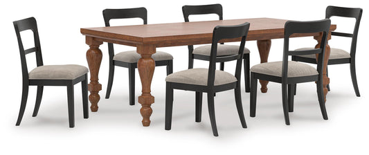 Greddinton Dining Table and 6 Chairs