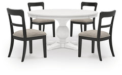 Greddinton Dining Table and 4 Chairs