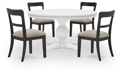 Greddinton Dining Table and 4 Chairs