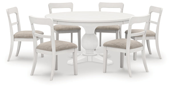Greddinton Dining Table and 6 Chairs