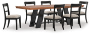 juego de comedor Chadworth 7PC