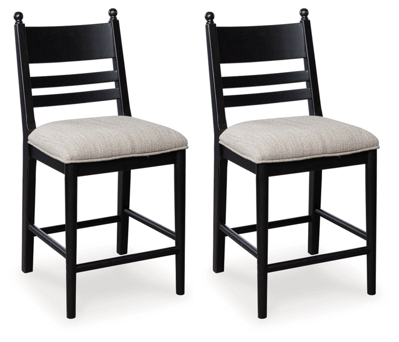 Chadworth Upholstered Barstool (2/CN)