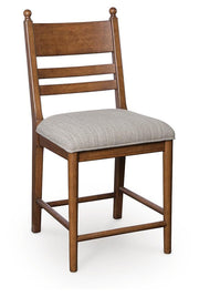 Greddinton Counter Height Dining Table and 6 Barstools