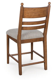 Greddinton Counter Height Dining Table and 6 Barstools