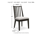 Galliden Dining UPH Side Chair (2/CN)