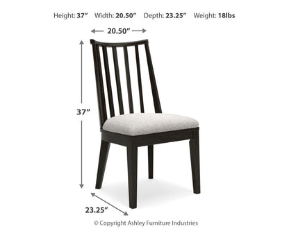 Galliden Dining UPH Side Chair (2/CN)