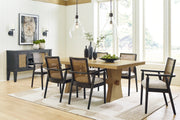 Galliden Dining UPH Arm Chair (2/CN)
