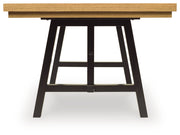 Galliden RECT Dining Room EXT Table