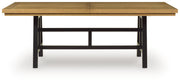 Galliden RECT Dining Room EXT Table