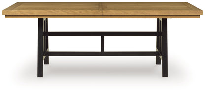 Galliden RECT Dining Room EXT Table