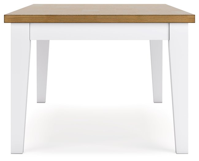 Ashbryn Dining Table with Functional Drawers