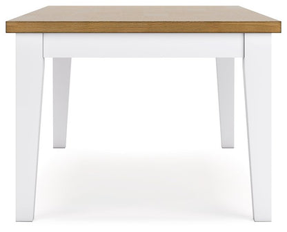 Ashbryn Dining Table with Functional Drawers