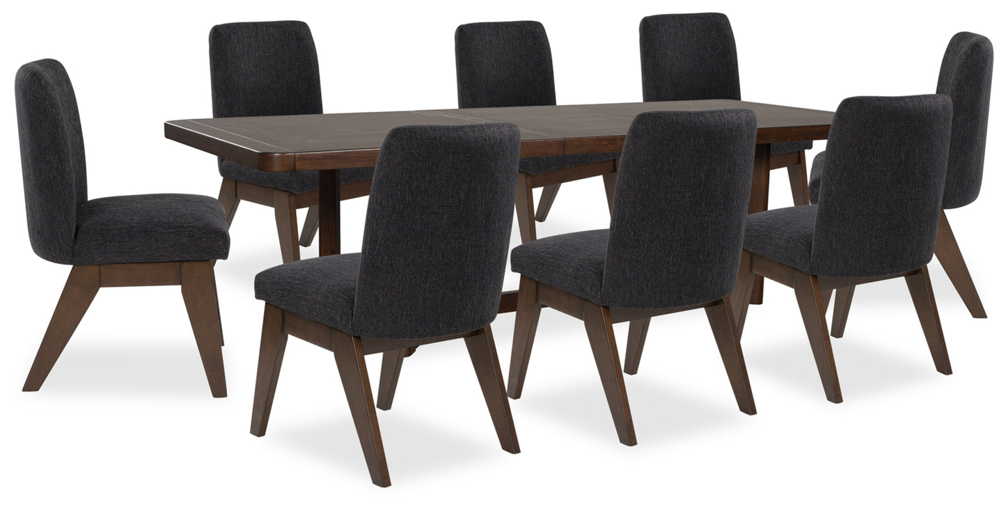 Dilenno Dining Table and 8 Chairs