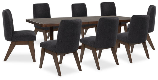 Dilenno Dining Table and 8 Chairs
