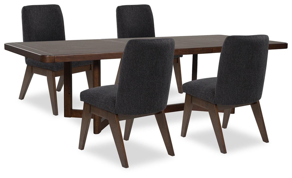 Dilenno Dining Table and 4 Chairs
