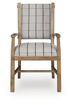 Ridgester Dining UPH Arm Chair (2/CN)