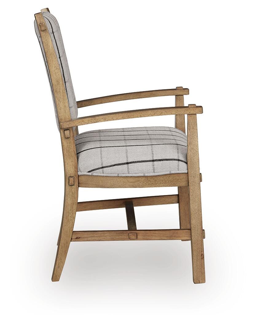 Ridgester Dining UPH Arm Chair (2/CN)