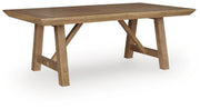 Ridgester RECT Dining Room EXT Table