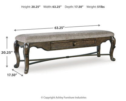 Maylee Upholstered Storage Bench