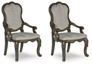 Maylee Dining UPH Arm Chair (2/CN)