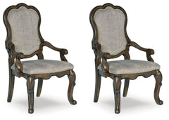 Maylee Dining UPH Arm Chair (2/CN)